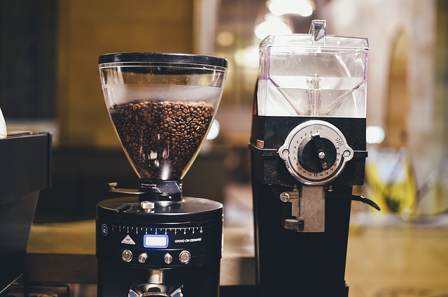 The coffee grinder
